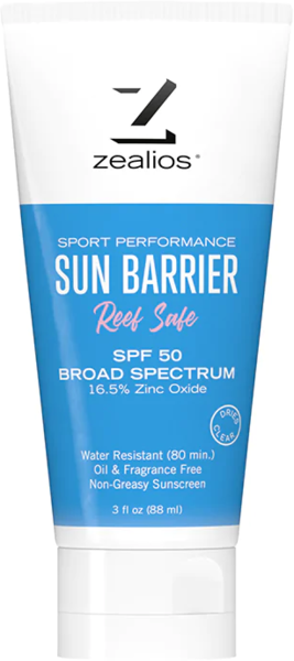 Zealios Reef-Safe Sun Barrier SPF 50 Sunscreen