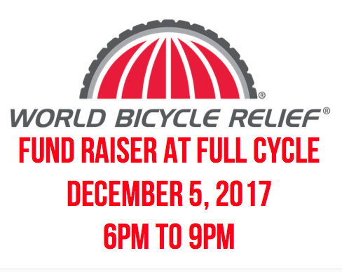 Full Cycle/Tune Up World Bicycle Relief Fundraiser Ticket