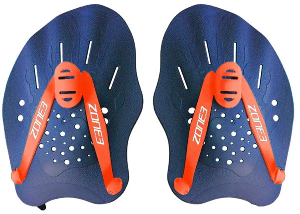 Zone3 Ergo Swim Training Hand Paddle - Blue/Orange