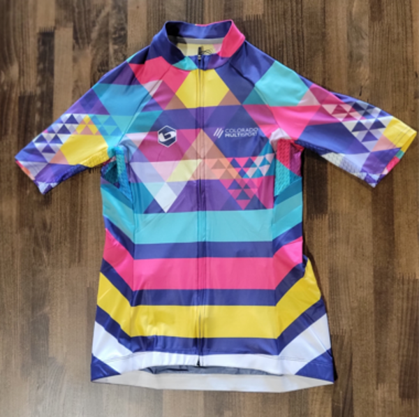 Full Cycle/Tune Up Colorado Multisport Base Mens Multi-Color Jersey