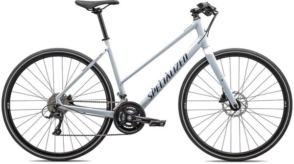 Specialized Sirrus 3.0 ST Color: Gloss Morning Mist/Satin Deep Marine Reflective