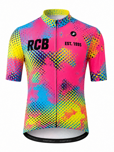 River City Bicycles Color Pop Short Sleeve Jersey Men's