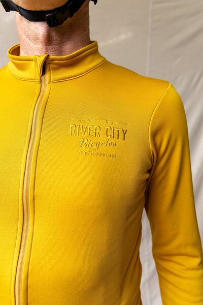 Anthm Collective RCB PDX Saltzman Wool LS Jersey - Arrowwood Color: Arrowwood