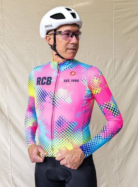 River City Bicycles Color Pop Jersey LS Men's