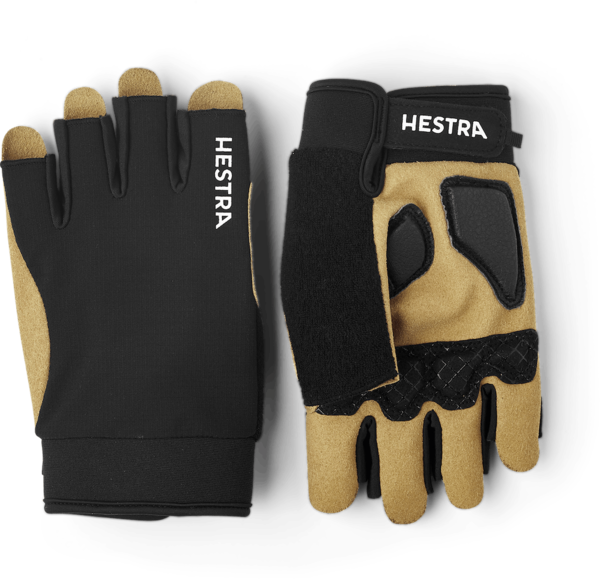 Hestra Guard Short Finger Glove Color: Black