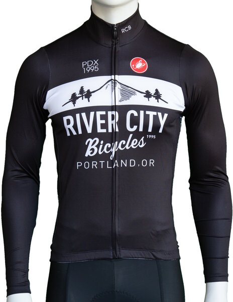 River City Bicycles Castelli Mountain Logo LS Jersey 