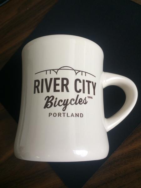 River City Bicycles RCB Diner Mug 