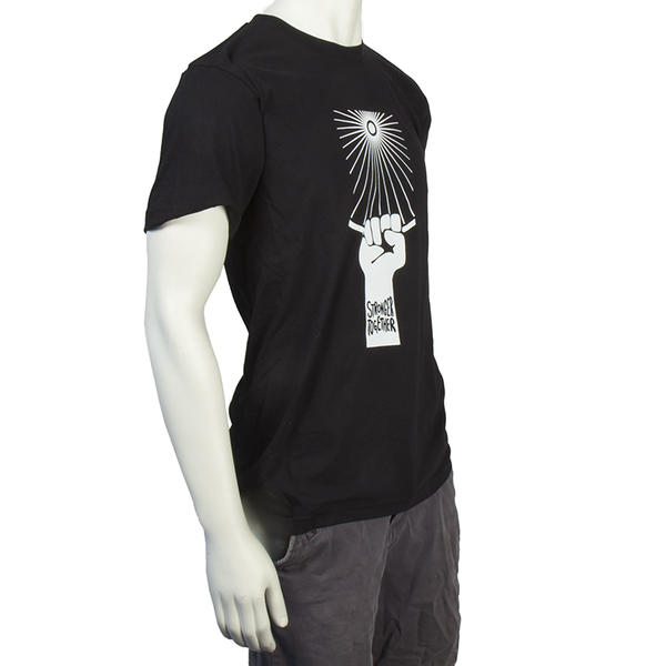 River City Bicycles STRONGER Tee Color: Black