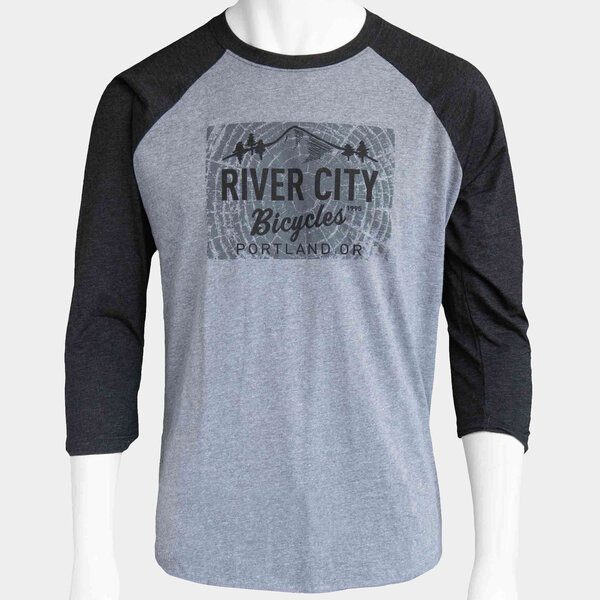 River City Bicycles Giro Tree Ring Logo Raglan Jersey