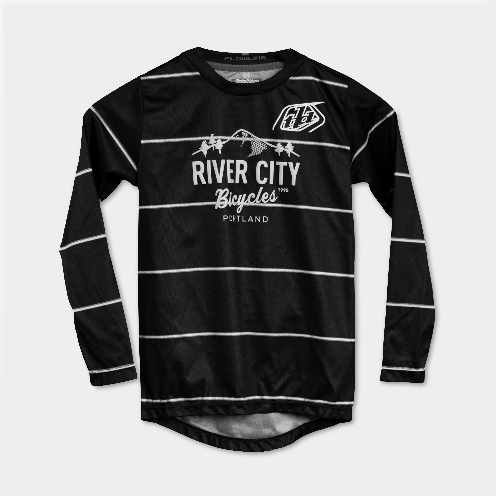 River City Bicycles Troy Lee Designs Flowline Youth LS Jersey