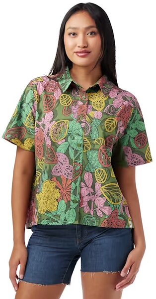 Smartwool Women’s Everyday Party Short Sleeve Button Down Shirt