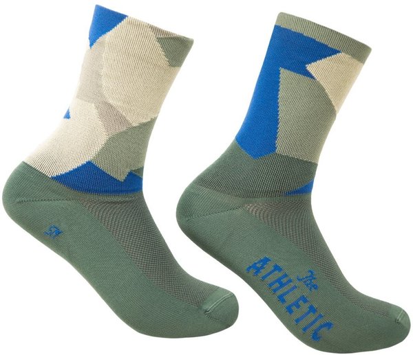 The Athletic Community Camo Socks - Cilantro 