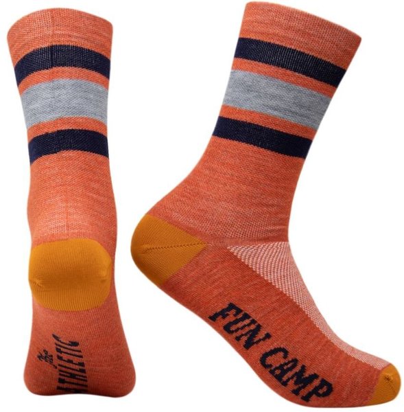 The Athletic Community Fun Camp Terracotta Fine Wool Socks 