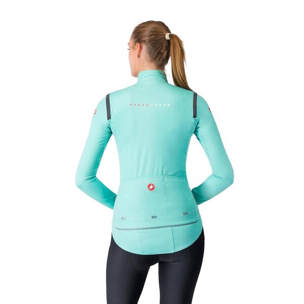 Castelli Perfetto RoS 3 Jacket - Women's Color: Pool Blue/Black