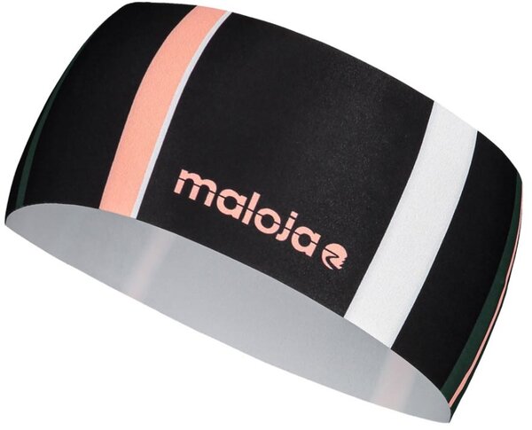Maloja DagapelaM. Headband Color: Moonless w/Stripes