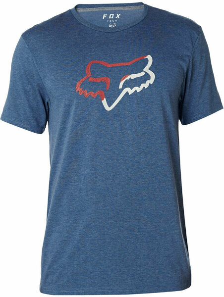 Fox Racing Planned Out SS Tech Tee Color: Heather Navy
