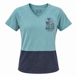 River City Bicycles RCB Bear Arc Jersey Mineral - Women's