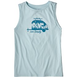 Patagonia W's Live Simply Trailer Organic Muscle Tee