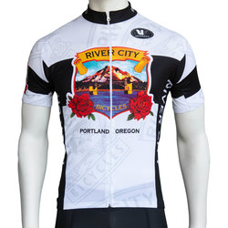 River City Bicycles RCB Heritage Jersey - White