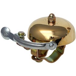 Crane Bell Co Suzu Lever Strike Brass Bell
