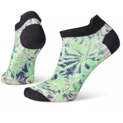 Smartwool Performance Cycle Zero Cushion Dazed Daisy Print Low Ankle Sock