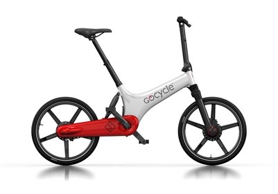 Gocycle GS White/Red (Front Brake Left)