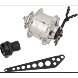 Rohloff Rohloff Speedhub, 14 Speed, 16 Tooth Cog, Quick Release, 32 Hole, Silver