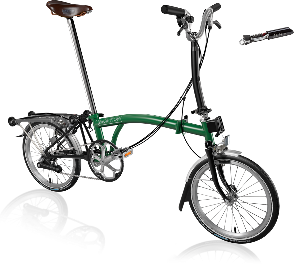 ブロンプトンBrompton M6R Low color Brompton M6R/mRG/eBK - redbike