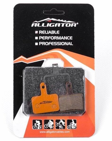 Alligator Alligator Organic Disc Brake Pads - Shimano M575/M495