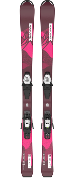 Salomon Lux Jr Skis w/ C5 GW J75 Bindings