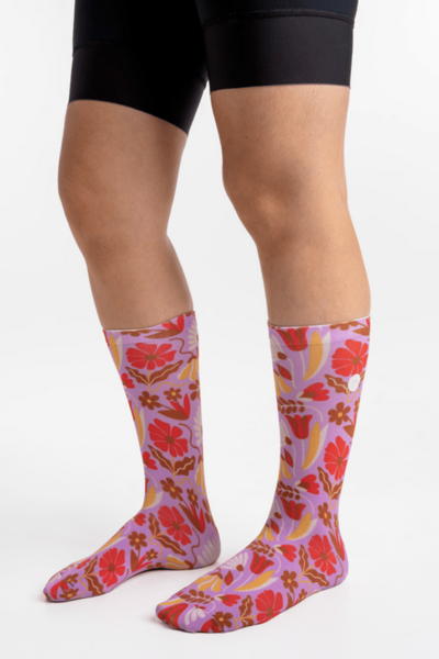 Peppermint Cycling Co. Printed Socks