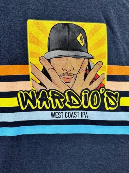 The Bike Lane Wardio's West Coast IPA T-Shirt 