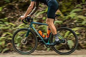 The Specialized Diverge future shock improves handling on all surfaces