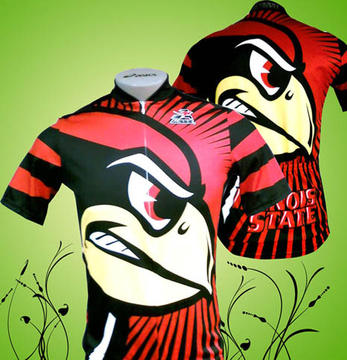 Illinois State University Athletics ISU Cycling Club Jersey.