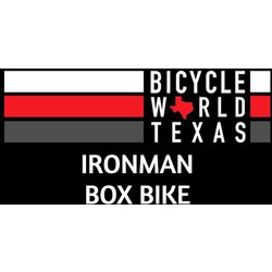 Bicycle World IRONMAN® Box Bike for Shipping