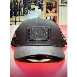 Bicycle World Black Trucker Hat