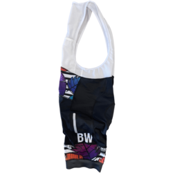 Bicycle World BW Custom Women's Leaf and Feather Cycling Bibs