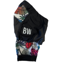 Bicycle World BW Custom Women's Leaf and Feather Cycling Shorts