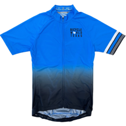 Bicycle World BW Custom Blue Fade Club Fit Jersey