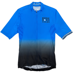 Bicycle World BW Custom Blue Fade Pro Fit Jersey
