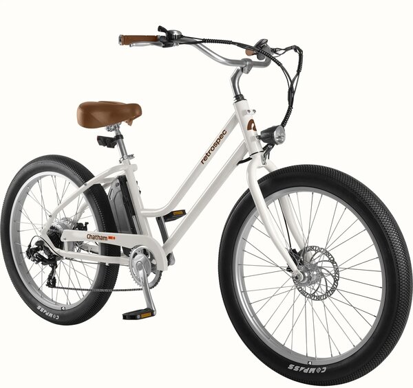 Retrospec Chatham Rev 2 Beach Cruiser Electric Bike - Step Through