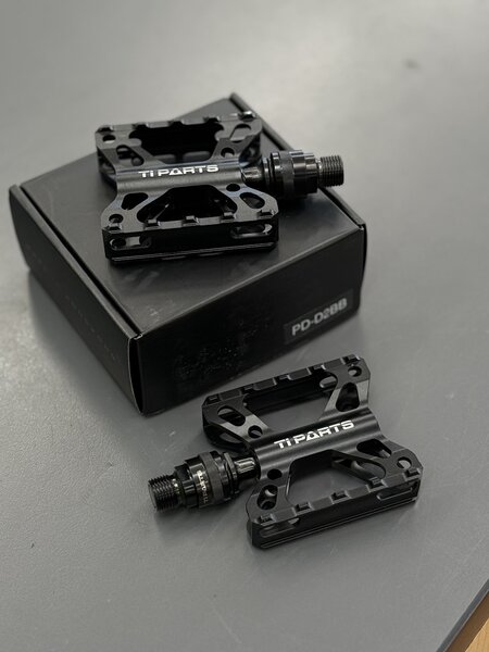 Brompton Ti Parts Workshop Aluminium Double X QD Pedal for Brompton Bicycle