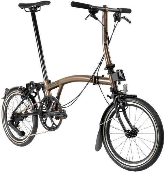 Brompton P Line Urban - 4 Speed Bronze Sky Metallic (Renewed) 