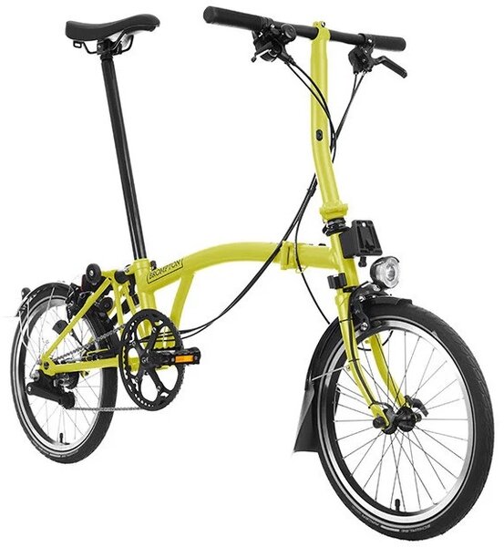 Brompton C Line Explore - 6 Speed Yuzu Lime (Renewed) 