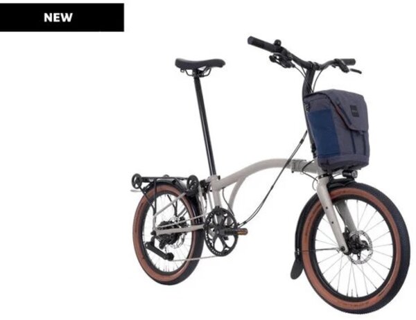 electric brompton bicycle Brompton Brompton Electric G-Line Traildust White - Just Ride L.A