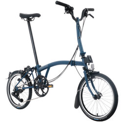 Brompton C Line Explore - 12 Speed Ocean Blue