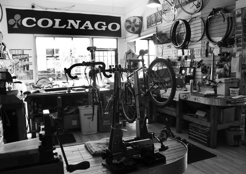 Service Department at Adams Avenue Bicycles