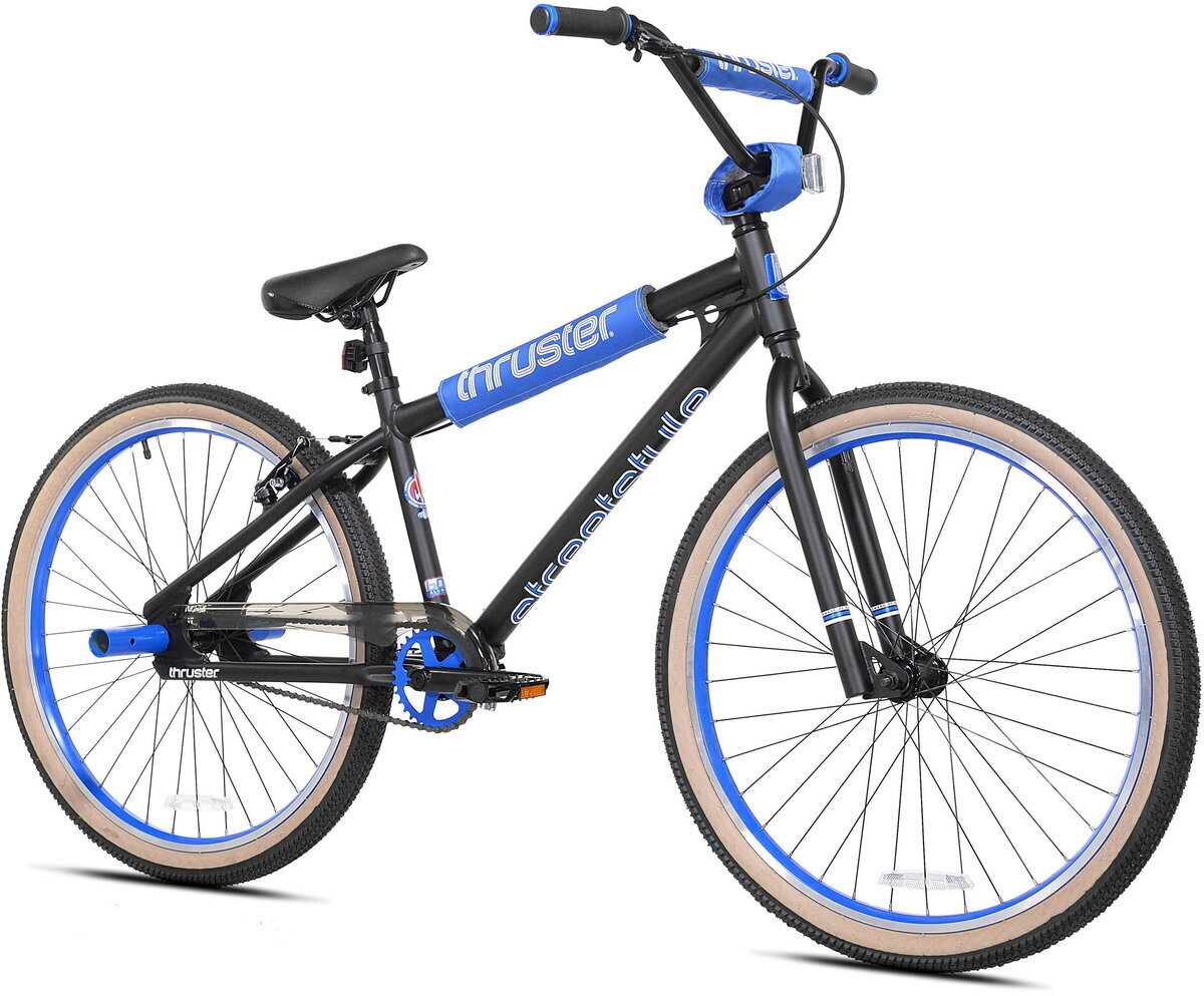 Thruster Street Style 26'' Satin Black World of Wheels Modesto, CA Bike Shop