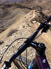 Mountain bike ride pic