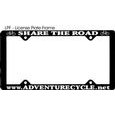 Adventure Cycle License Plate Frame